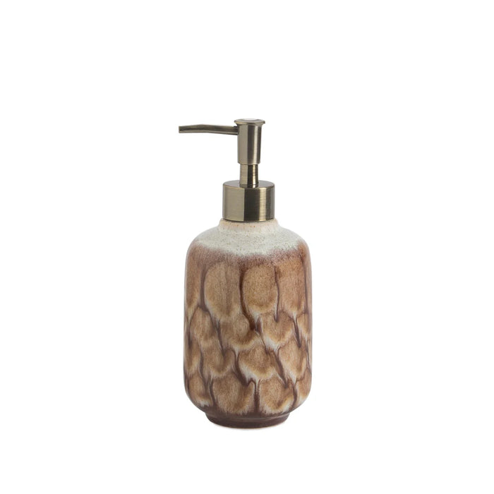 Andrea House BA24024 Dispensador De Baño De Cerámica Marrón