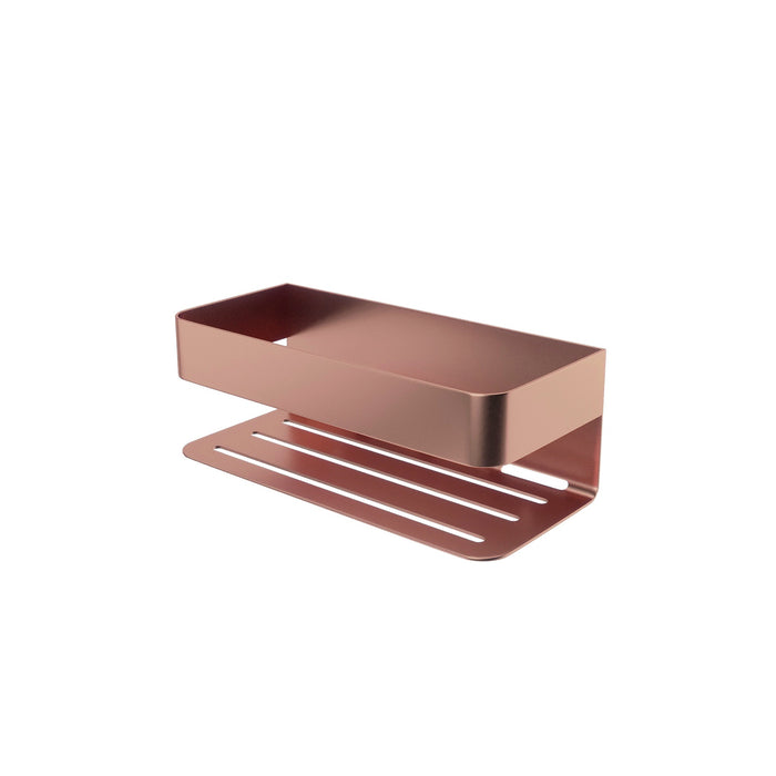MEDIMEX ADY007/ORC MAYURA Jabonera Frontal Inox Oro Rosa Cepillado