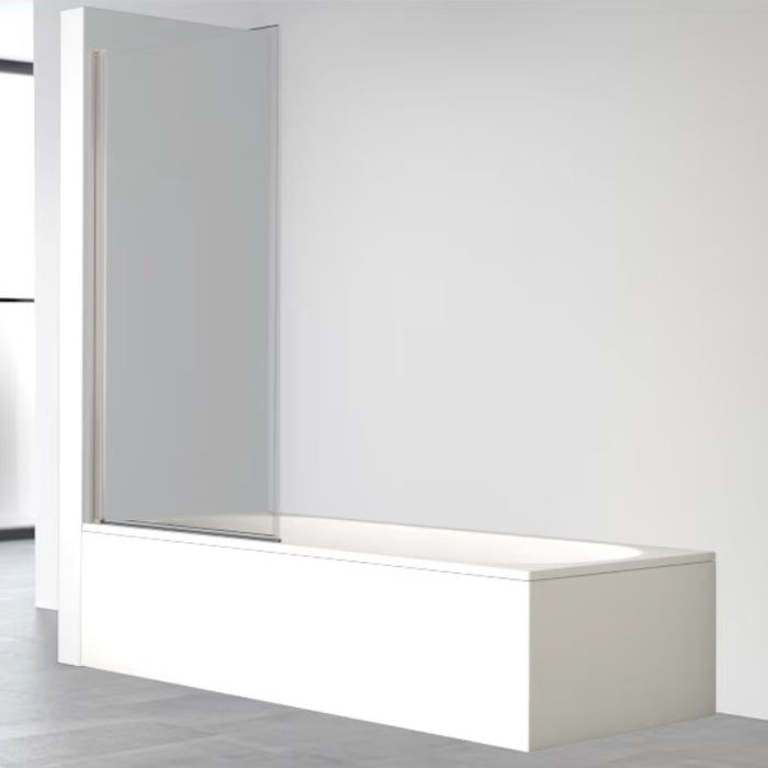 PROFILTEK HP110 HADA PLUS Mampara Bañera Plata Brillo Transparente