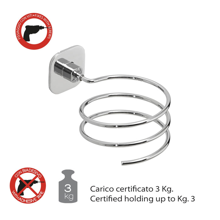 GEDY TE551300101 TEIDE Soporte Para Secador Cromo