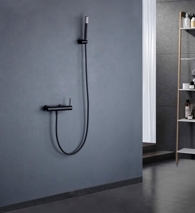 IMEX BDM039-5NG MONZA Grifo Monomando Para Ducha Negro Mate