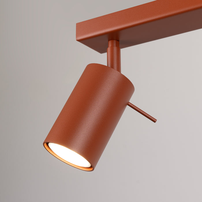 SOLLUX SL.1507 Lámpara de techo RING 2 rojo ocre ocre rojo