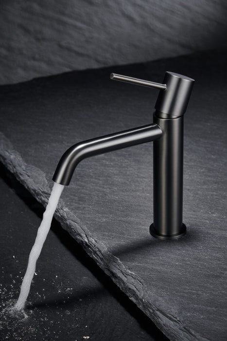 IMEX BDM039-1BGM MONZA Grifo Monomando Lavabo Black Gun Metal