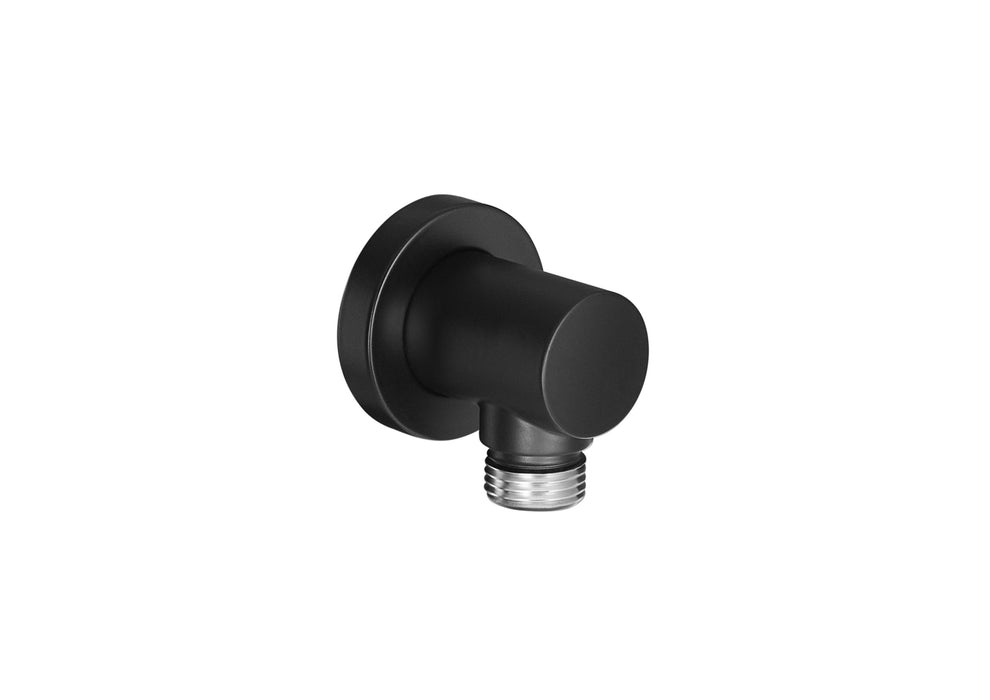 ROCA A5B1450NB0 AQUA Toma de Agua de 1/2" para Flexible de Ducha Negro Mate