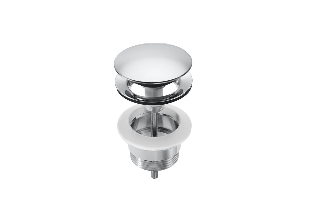 ROCA A505401000 AQUA Click-Clack Desagüe Universal Tapón Cromado 65 Ø Cromo