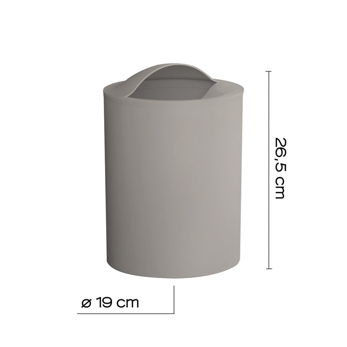 GEDY 12096600900 EYE Papelera 6L Beige