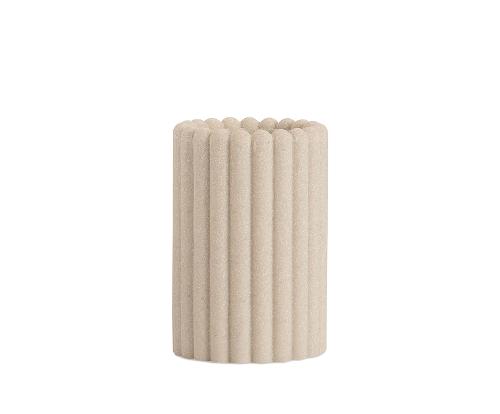 ANDREA HOUSE BA24513 Portacepillos Poliresina Stripes