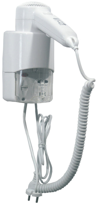 MEDICLINICS SC0030 Secador de Pelo Blanco con Enchufe