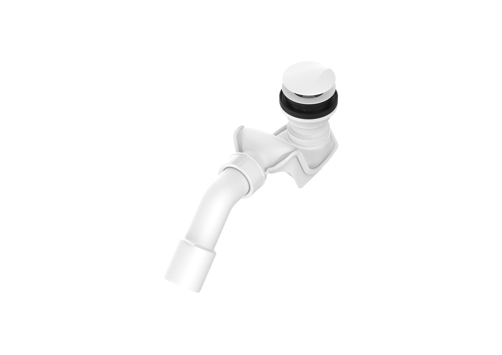 ROCA A24L58100R AQUA Desagüe Click-Clack con Sifón para Bañeras Ø 52 Blanco Brillo