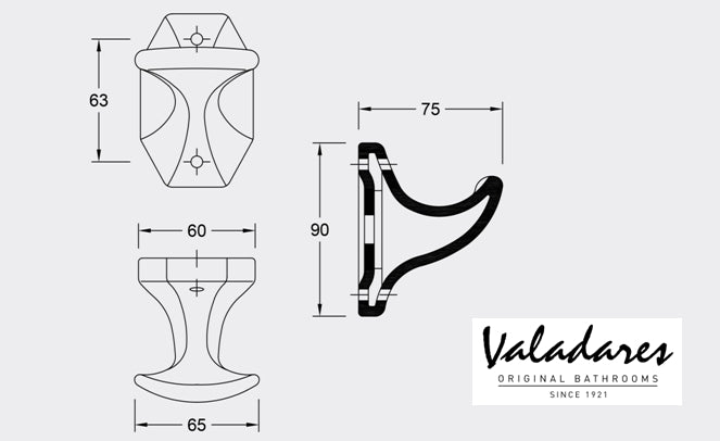 VALADARES 26001002 NEOCLASSICA Percha