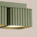 SOLLUX SL.3054 Lámpara De Techo Riff 2 Verde Oliva Gx53