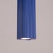 SOLLUX SL.3211 Lámpara Colgante Rayo 1 Azul Ultramar