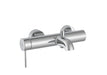 ROCA A5A023FC00 NU Grifo Monomando para Baño-Ducha con Inversor Automático Maneta Pin Cromo