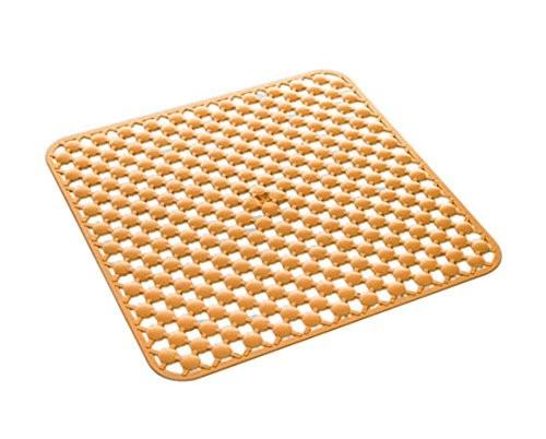 GEDY 9753536730 Antideslizante Ducha 53X53 G-Geo Naranja