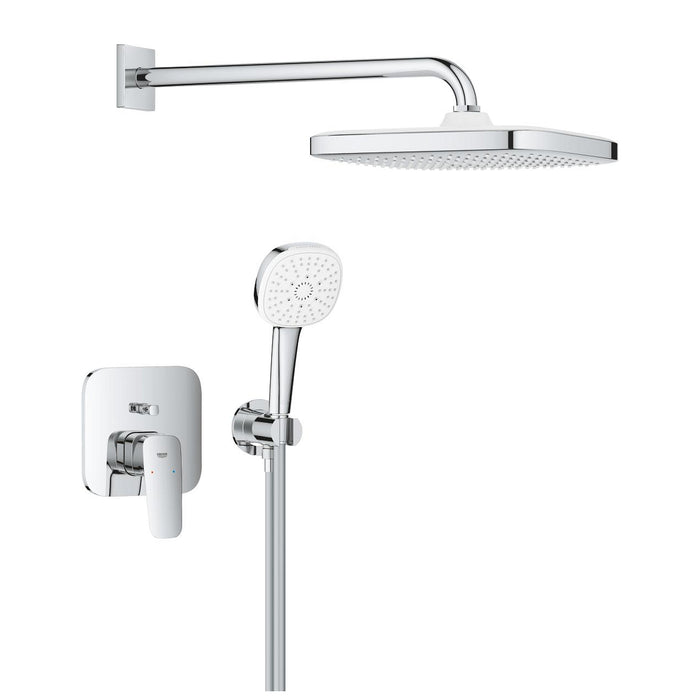 GROHE 10 533 600  TEMPESTA 250 Cubeo Conjunto empotrado con ducha mural Cromo