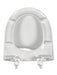 JACOB DELAFON E70006-00 ODEON Asiento WC Blanco Caída Amortiguada