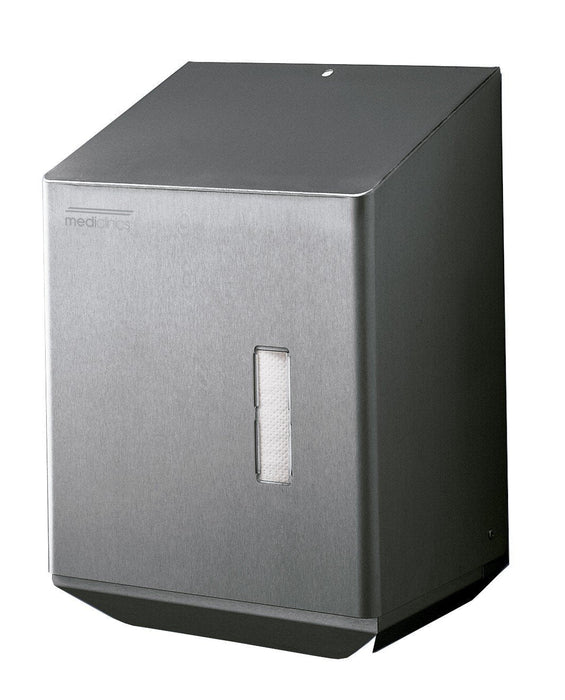 MEDICLINICS DT0201CS Dispensador Papel Satinado Acero Inox