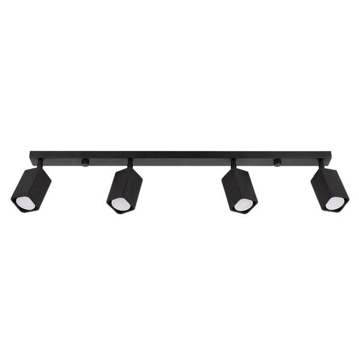 SOLLUX SL.3167 Lámpara De Techo Rayo 4L Negra
