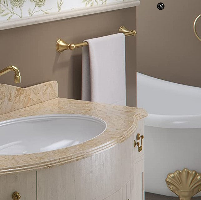GEDY 75213544200 ROMANCE Toallero 35 cm Bronce