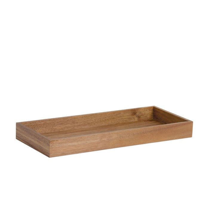 ANDREA HOUSE AX73026 Bandeja rectangular de madera de acacia