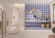 CODICER PT06909 SANTORINI BLUE Gres Decorado 25x25