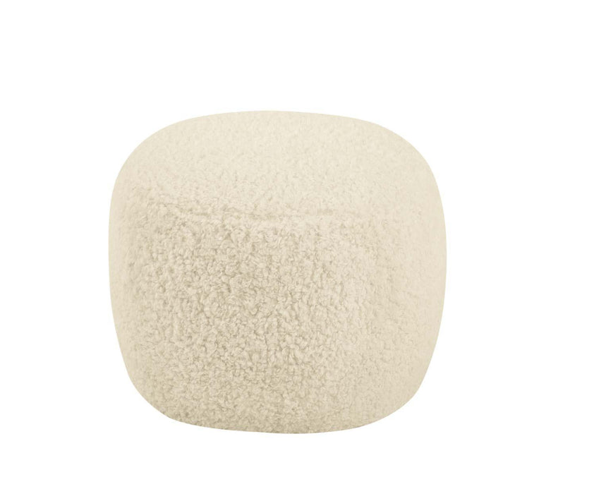 ANDREA HOUSE MU74087 Puf Dana Borreguito 50x50x38 CM