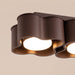SOLLUX SL.3376 Lámpara De Techo Ovio 2 Marrón Gx53