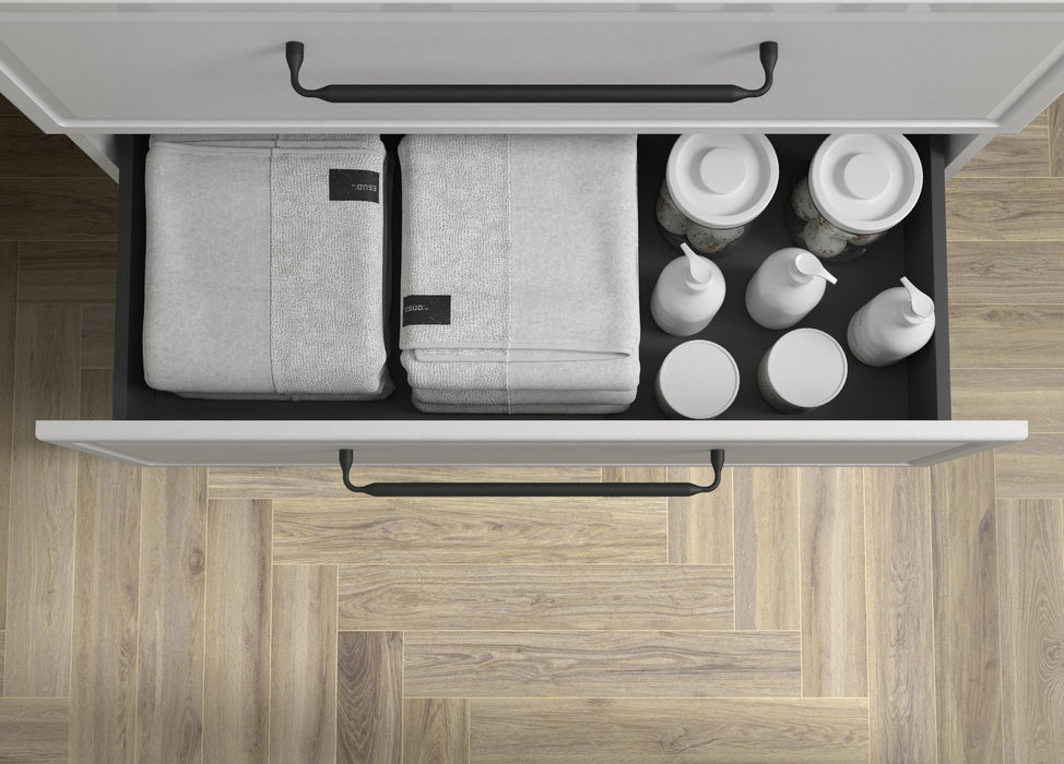 SALGAR RUNA Mueble+Lavabo IBON Color Blanco Mate