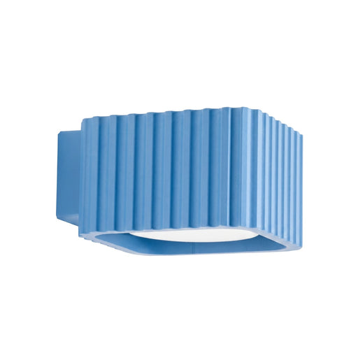 SOLLUX SL.3108 Lámpara De Pared Riff Azul Celeste Gx53