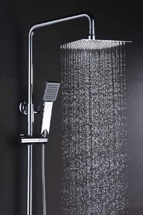 IMEX BDAR025 ART Grifo Monomando Conjunto de Ducha Telescópico Cromo