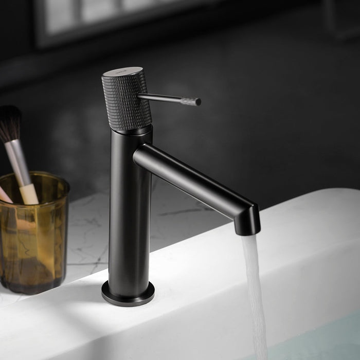 IMEX BDD038-1NG LINE Grifo de Lavabo Negro Mate