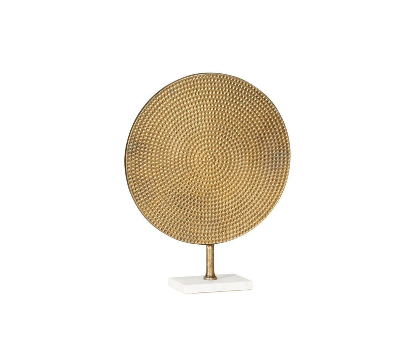 ANDREA HOUSE AX70223 Estatua Aluminio Calypso 28x10x38 CM