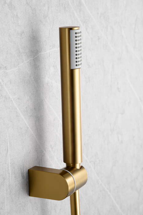 IMEX BDC033-4OC OLIMPO Kit Baño / Ducha Monomando Oro Cepillado