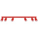 SOLLUX SL.2369 Plafón Karbon 6L Roja