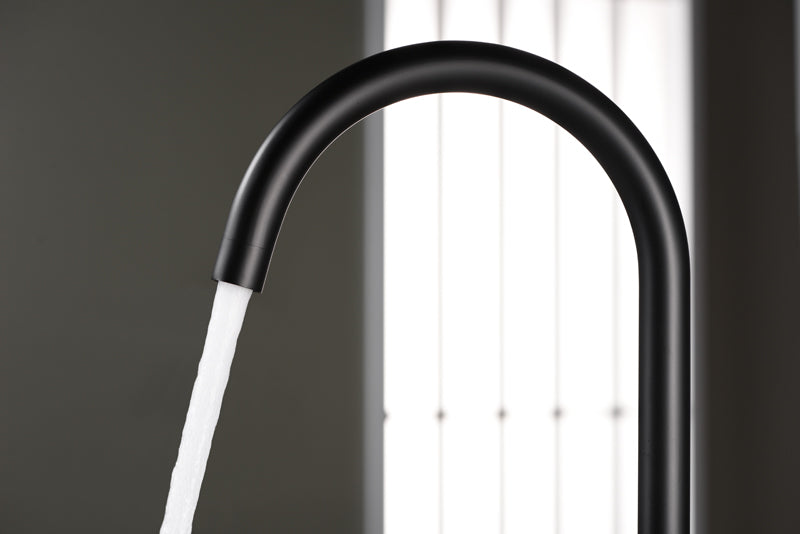 IMEX GCR002/NG LYON Grifo de Cocina Negro Mate