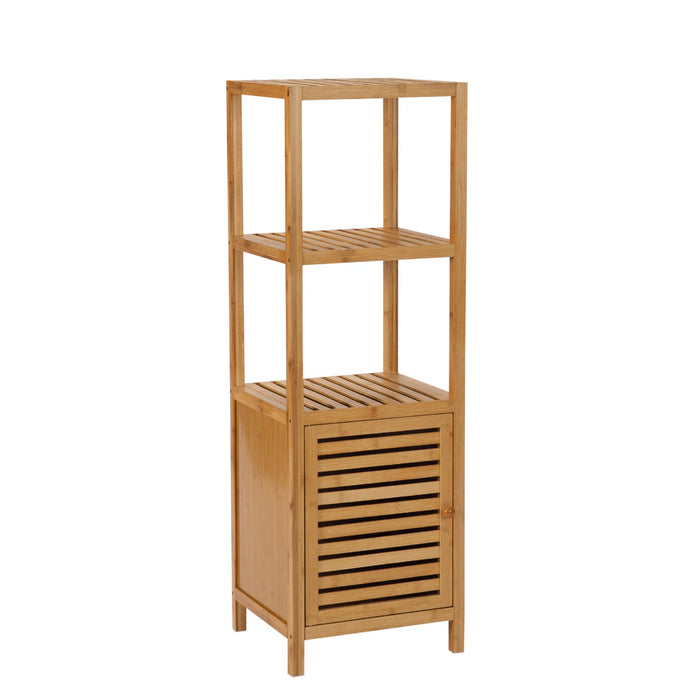 ANDREA HOUSE BA73110 Armario de baño de bambú nórdico 110 cm