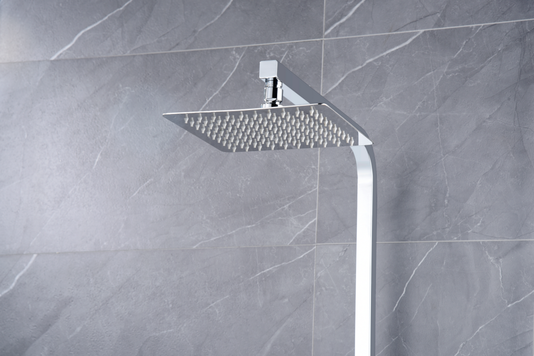 IMEX BDP048 PISA Conjunto Ducha Monomando Cromo