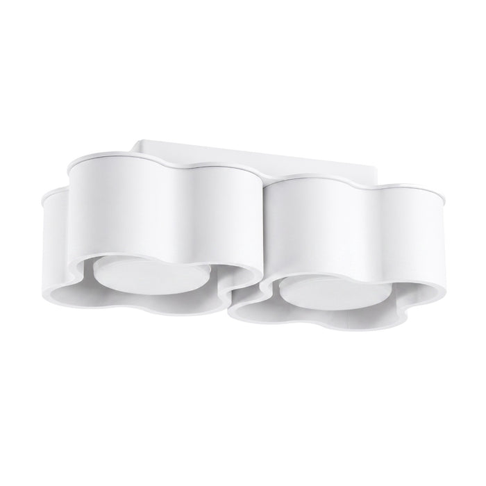 SOLLUX SL.3327 Lámpara De Techo Ovio 2 Blanca Gx53
