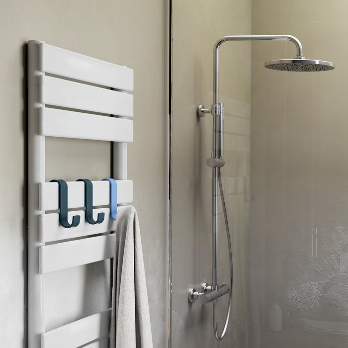 GEDY 20256500900 MERLINO Percha Radiador Azul