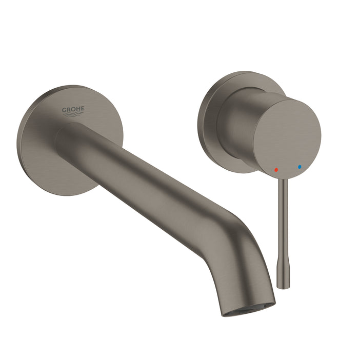 GROHE 29 193 AL1 ESSENCE Monomando Lavabo Mural Tamaño L Grafito Cepillado