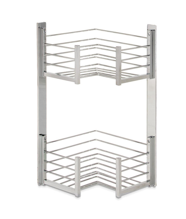 BELTRAN 4020 DELUXE Jabonera Doble Esquina L Cromo Atornillar