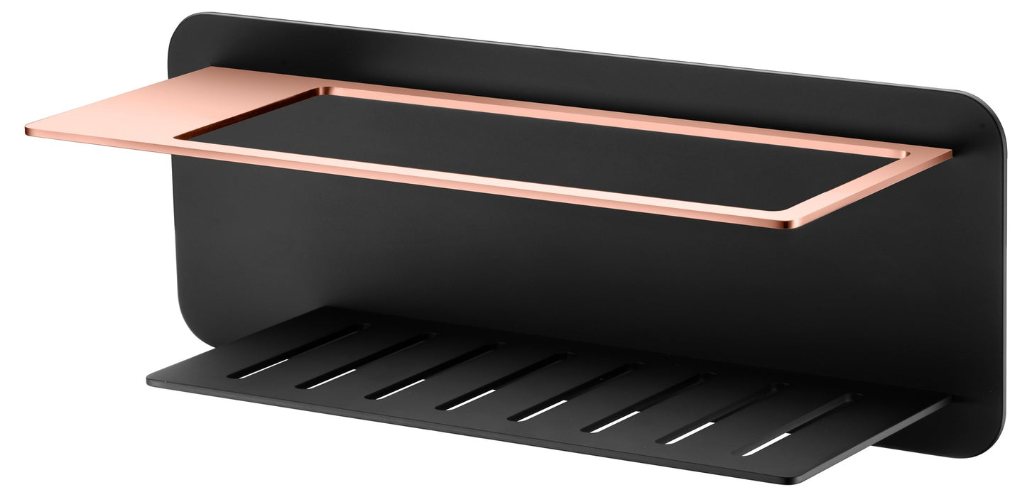 IMEX ADT009/NOR BETHARI Jabonera Frontal Negro Oro Rosa