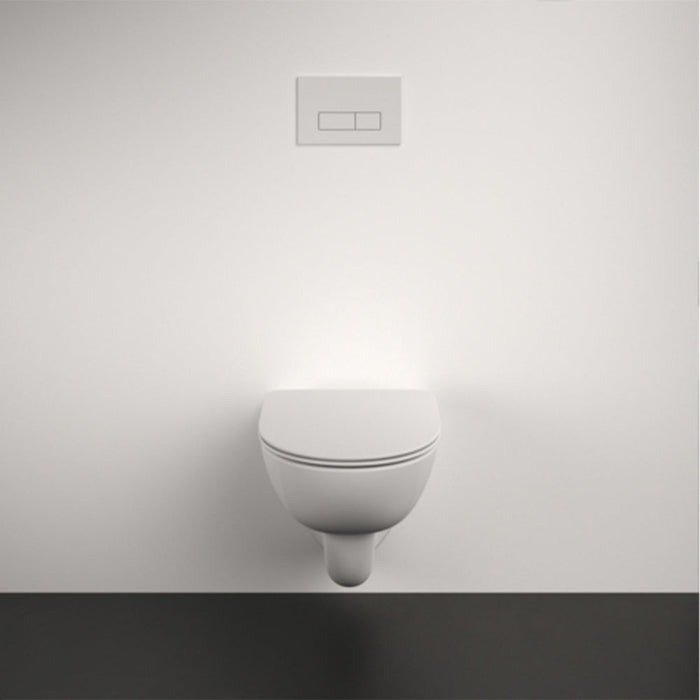 IDEAL STANDARD T467601 ILIFE A Tapa WC Fino Caída Amortiguada Blanco