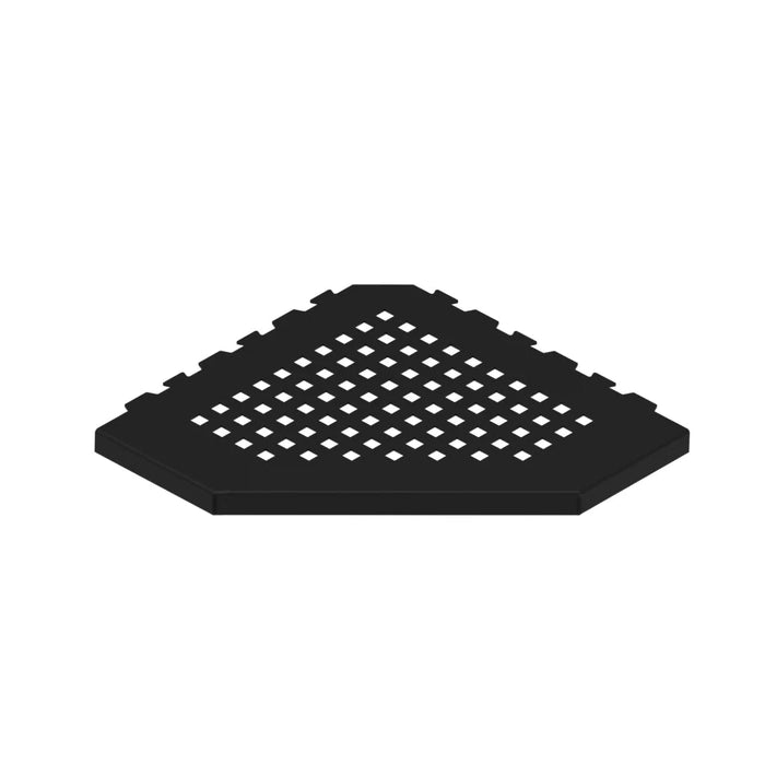 ESTIL GURU IZ10304 PLUS TRAPEZOID DARK Estante de Ducha Color Negro