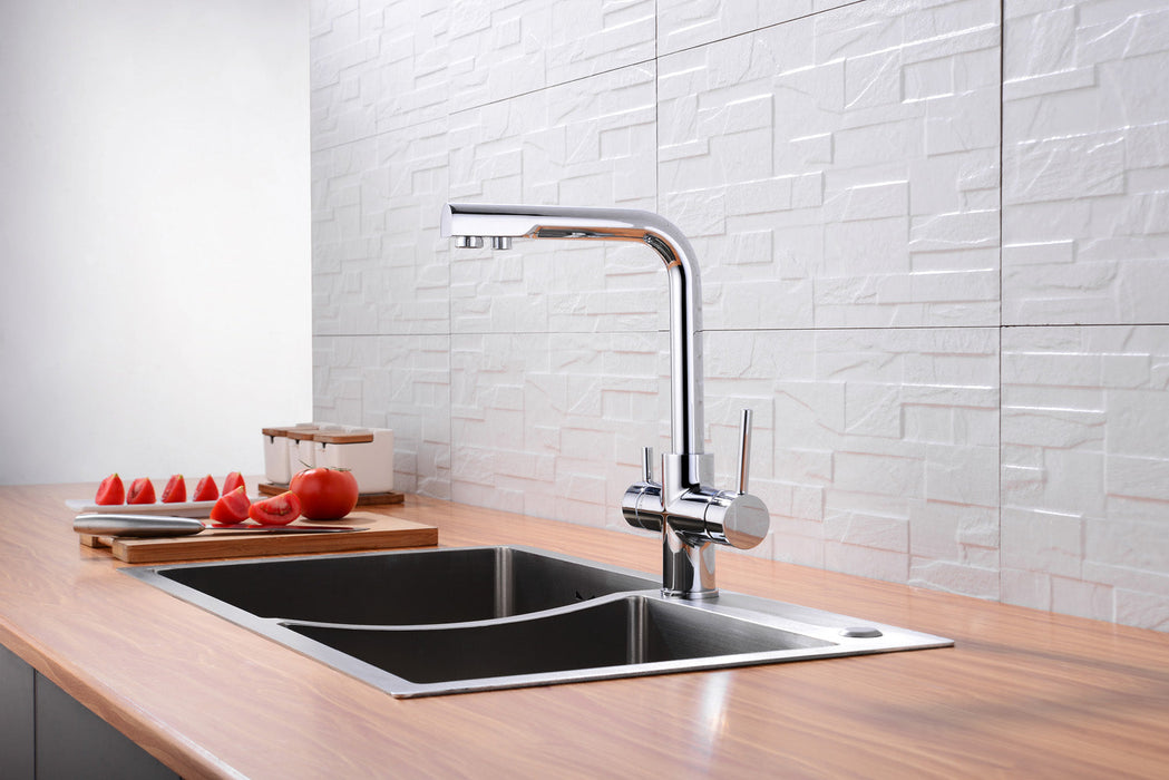 SKY BATH GCL002/NG LIFE Grifo De Cocina Osmosis Negro Mate