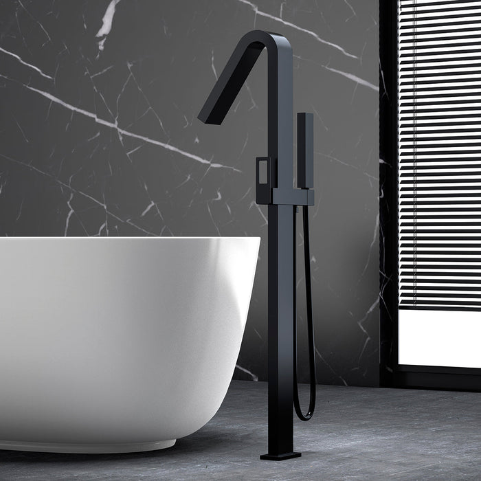 IMEX BBEC32/NG SUECIA Grifo de Bañera Exenta Negro Mate