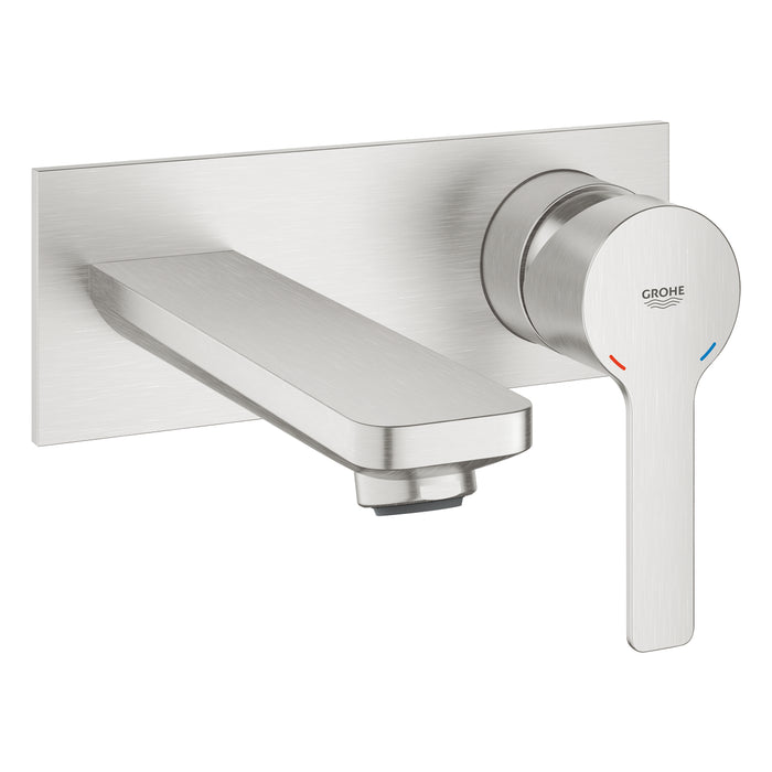 GROHE 19 409 DC1 Lineare Monomando de lavabo mural 1/2" Tamaño M Supersteel