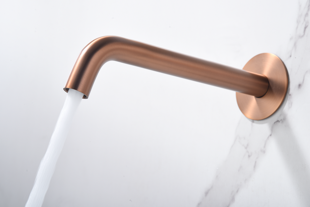 IMEX GLG053/ORC GÉNOVA Monomando Empotrado Lavabo Oro Rosa Cepillado
