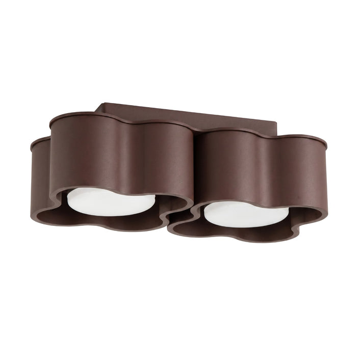 SOLLUX SL.3376 Lámpara De Techo Ovio 2 Marrón Gx53