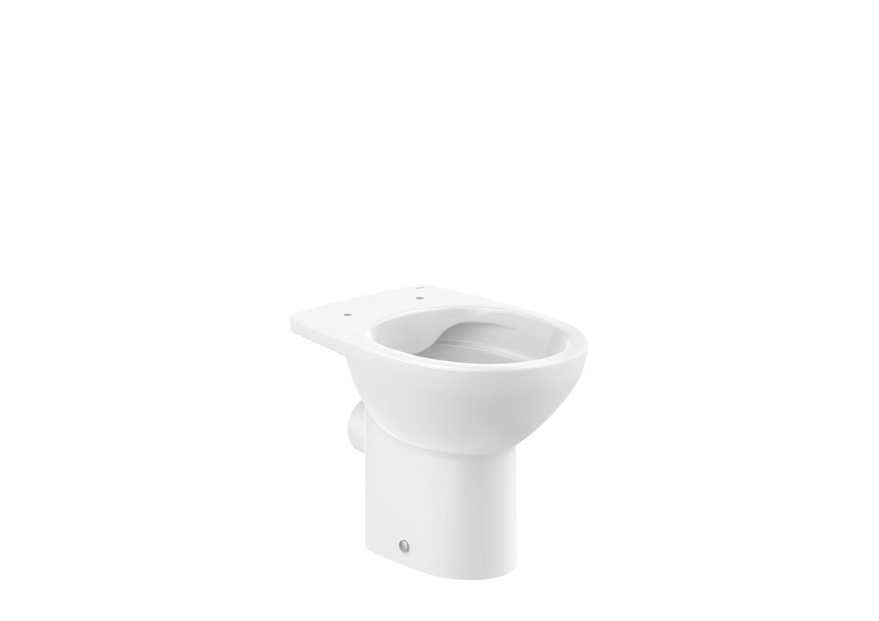 ROCA A344V03000 VICTORIA-N Taza Para Tanque Alto Rimless Salida Horizontal Sin Asiento